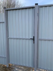 Калитка, цвет белый